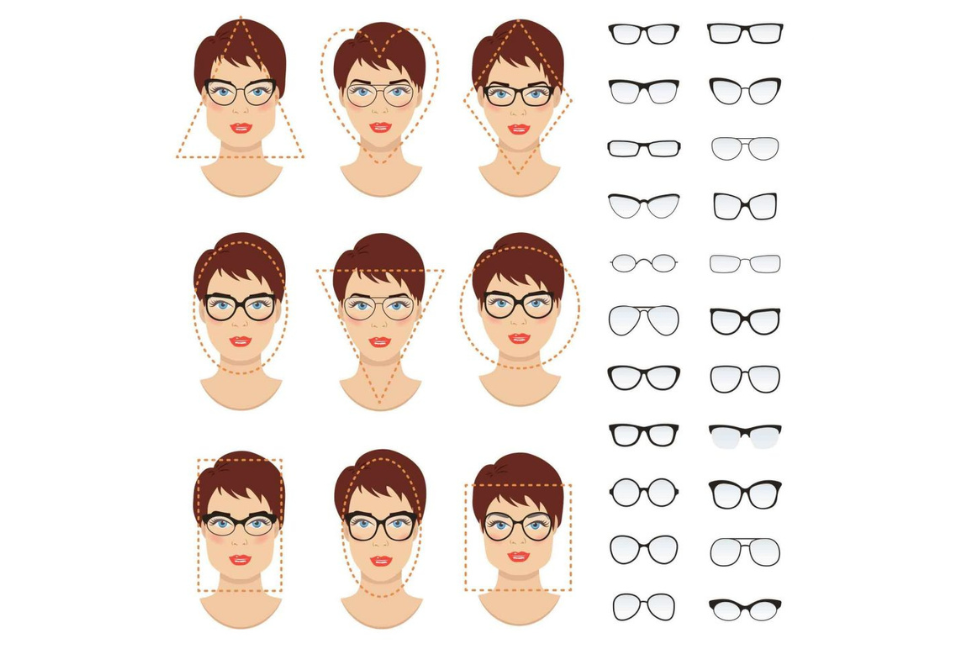 gafas según la forma de tu cara